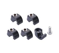 GMGQJST Passacavo Telaio Bici 5PCS Morsetto for Cavo Forcella Bici Tubo Freno a Disco Idraulico Fibbia Fissa Guida alloggiamento Cavo Forcella Accessorio di Riparazione