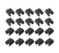 GMGQJST Passacavo Telaio Bici Ciclismo Mountain Road Bike Freno a Disco Meccanico Idraulico Guida for Cavo Telaio for Tubo Flessibile Alloggiamento della Linea di Fissaggio(B 20pcs)