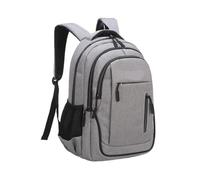GMGQJST Zaino Scuola Zaino di grande capacità Zaini for laptop da uomo 15.6 Borse da scuola superiore Oxford Zaino for studenti universitari for ragazzi universitari(Top Grey,50x35x19 cm)