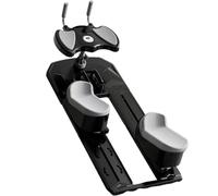 GmhXylophyte Crawling Training Machine, Spine Twist & Stretch Trainer, mit LED Counter, Phone Holder, Whole & Detachable Use, for Abdominal, Waist And Core Training Black