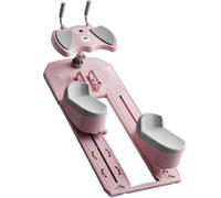 GmhXylophyte Crawling Training Machine, Spine Twist & Stretch Trainer, mit LED Counter, Phone Holder, Whole & Detachable Use, for Abdominal, Waist And Core Training Pink