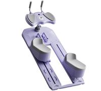 GmhXylophyte Crawling Training Machine, Spine Twist & Stretch Trainer, mit LED Counter, Phone Holder, Whole & Detachable Use, for Abdominal, Waist And Core Training Purple