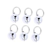GMJGCIRVC 10 pezzi di compagnie di animali domestici in metallo per colate di gatti e cani Accessori durevoli a rilascio rapido raggruppamento Jingle Sound per un facile tracciamento