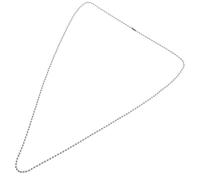 GMJGCIRVC Catena di tag per cani in acciaio inossidabile catena a sfere in metallo per perline per crafting cagnol tag collana per uso personale