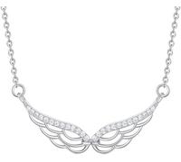GMJGCIRVC necklace Necklace,Simple For Women Sterling Angel Wing Zircon Pendant Dainty Trendy necklace Delicate Chain Gift Jewelry Her Girls Couples