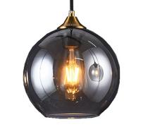 GMJGCIRVC Nordic Style Glass, Personalized Ceiling Pendant Lamp Shade, Flush Mount Single-Head Hanging Light, Balcony Bar Decoration Ceiling Lighting Fixtures