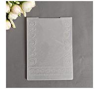 GMJTSRWV Cartella 28 Modelli Cartella goffratura Piastre in plastica Trasparente for lamiere Fai da Te Taglio della Carta Dies Scrapbooking Size 10.5x14.5cm Cartella(FD-054)