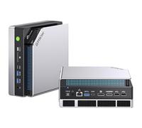 GMKtec EVO-X2 AI Mini PC AMD Ryzen AI MAX+ 395 (16C/32T, fino a 5,1 GHz), 126 TOPS, 96 GB di RAM DDR5, SSD M.2 PCIe 4.0 X4 da 2TB, Mini Gaming PC con scheda grafica 8060S | WiFi 7 | USB 4.0 | 2.5G LAN