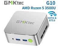GMKtec G10 Mini PC AMD Ryzen 5 3500U (Supera N150/N97) con LAN 2.5GbE, Computer Desktop Mini, WiFi 5, Type-C, Triplo Display 4K