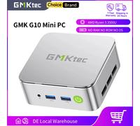 GMKtec G10 Mini PC AMD Ryzen5 3500U (Supera N150/N97) Barebone con LAN 2.5GbE, HTPC Proxmox, Mini Computer, Triplo Display 4K, WiFi 5