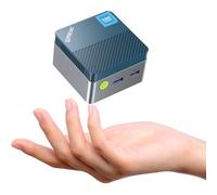 GMKtec G5 Mini PC N97 (battuto N150/N100/N95), Mini Computer, 12° gen Intel Alder Lake N97 (fino a 3,60GHz) 12GB DDR5 256GB Hard Drive/TF Card/USB3.2/HDMI*2 per affari, scuola, ufficio, pc mini fisso