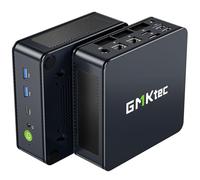 GMKtec M6 Ultra Gaming Barebone Mini PC Ryzen 5 7640HS (aggiornato a 6600H/6800U), SENZA RAM, SENZA SSD, Dual-NIC-LAN 2,5 GbE Mini computer, triplo display 4K, WiFi 6, USB4, BT 5.2, DP, HDMI 2.0