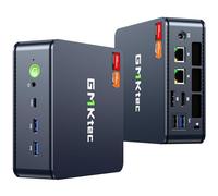 GMKtec M6 Ultra Gaming Mini PC Ryzen 5 7640HS (Aggiornato da 6600H/6800U), 32GB RAM DDR5 1TB SSD Dual NIC LAN 2,5GbE Mini Computer, Triplo Display 4K, WiFi 6, USB4, BT 5.2, DP, HDMI 2.0