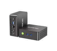 GMKtec Mini PC Computer N95 (Turbo 3.4 GHz) 16 GB DDR4 512 GB SSD Computer Desktop 4K Dual HDMI Display/3x USB 3.2/WiFi 5 BT5.0/RJ45 Ethernet Nucbox G3S
