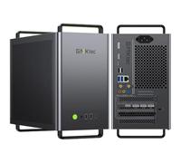 GMKtec PC da gioco AMD Ryzen 9 9955HX3D CPU con GeForce RTX 5070, NEO-X1 | RAM DDR5 da 32 GB, SSD da 2 TB, design a 3 ventole con raffreddamento a liquido, prestazioni di picco 170 W, Boost 5,4 GHz
