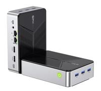 GMKtec Ubuntu Mini PC Linux NAS, G9 Intel N150 Linux+OS Mini Computer 12GB DDR5 64GB EMMC + 512GB M.2 SSD,4*M.2 NVMe Slot,Doppia NIC 2.5 GbE,USB-C/USB 3.2 10 Gbps,Archiviazione collegata rete