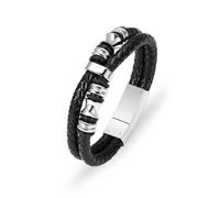 GMLRTOSPT Bracciale Bangle da Donna e Uomo Bracciale Personalizzato in Acciaio 24 cm