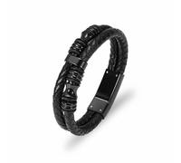 GMLRTOSPT Bracciale Bangle per Donna Uomo Bracciale personalizzato-nero-22cm