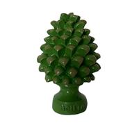GMM Sculture Siciliane, Classica, Moderna, Decorativa, Ornamentale, Soprammobile Design Siciliano, Oggetto tipico, Bomboniera H 7cm (Verde-chiaro)