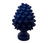 GMM Statue Siciliane, Sculture Decorative, Ornamentali, Soprammobile Design Siciliano, Oggetto tipico, Bomboniera H 7cm (Blu-elettrico)