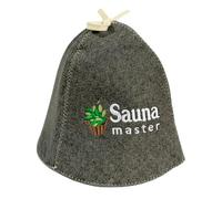 GMMH Cappello da sauna unico in feltro di lana, cappello da sauna con motivi divertenti per uomo e donna, in feltro, per sauna, sauna finlandese, Sauna Master 501-137, Taglia unica