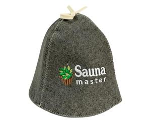 GMMH Cappello da sauna unico in feltro di lana, cappello da sauna con motivi divertenti per uomo e donna, in feltro, per sauna, sauna finlandese, Sauna Master 501-137, Taglia unica