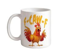 Gmokluytw A Forma Di Pollo - Coppa In Ceramica Con Design Cartoon Del Gallo | In Ceramica Da 350 Ml Carina | Adatto Per Donne, Uomini, Giovani, Bambini, Amici, Signore, Vacanza E Festa
