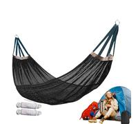 Gmokluytw Amaca leggera da campeggio - Amaca portatile ultra stabile per esterni - Altalena in rete traspirante - Tessuto refrigerante 260 x 130 cm - per giardino, escursionismo, balcone, viaggi