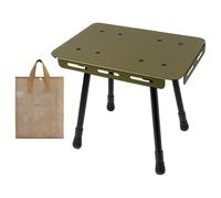 Gmokluytw Sgabello Da Campeggio - Sgabello Portatile | Sgabello Pieghevole | Sgabello Pieghevole Portatile E Leggero Per Esterni, E Trekking | Struttura Resistente, Compatto, Facile Da Trasportare