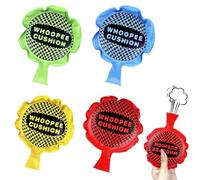 GMRIEK 4 Pezzi Cuscino Puzzolone,Cuscino Scoreggione,Fare Scherzi,Giocattoli Creativi,9CM,Adatto per Pesce d'Aprile e Halloween(Colore Casuale)