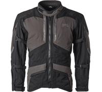 GMS Acamar WP impermeabile Giacca tessile moto, nero-grigio, taglia 3XL per maschi