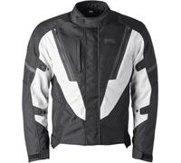 GMS-Moto Avon, giacca tessile impermeabile XL male Nero/Bianco
