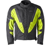 GMS Avon WP impermeabile Giacca tessile moto, nero-giallo, taglia 3XL per maschi
