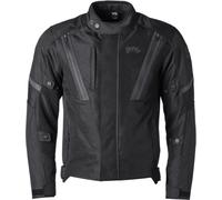 GMS Avon WP Giacca tessile da motocicletta impermeabile, nero, Taglia XXL
