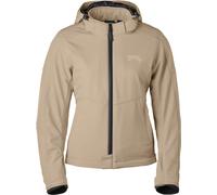 GMS Falcon Neo Softshell Giacca tessile impermeabile per motociclette, beige, Taglia XL