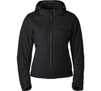 GMS Falcon Neo Softshell Giacca tessile impermeabile per motociclette, nero, Taglia 5XL