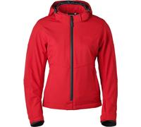 GMS Falcon Neo Softshell Giacca tessile impermeabile per motociclette, rosso, Taglia 4XL