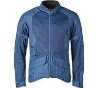 GMS-Moto FiftySix.7 Long, giacca in rete S male Blu