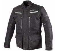 GMS Gear Giacca tessile moto, nero, taglia L per maschi