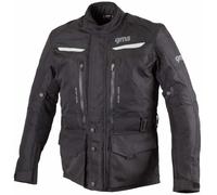 GMS Gear Giacca tessile moto, nero, Taglia XL