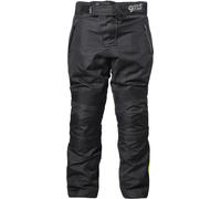 GMS Highway impermeabile Pantaloni tessili moto per bambini, nero, taglia 140