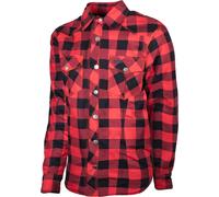 GMS Jaguar Camicia Moto Donna, nero/rosso, Taglia XS