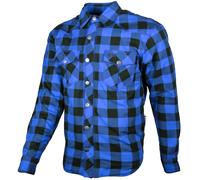 GMS-Moto Jaguar, camicia XXL male Nero/Blu