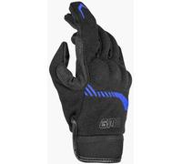 GMS Jet-City Guanti da moto, nero-blu, taglia S