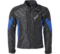 GMS Kasai impermeabile Moto Tessile Giacca, nero-blu, taglia 4XL per maschi