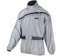 GMS-Moto LUX, giacca antipioggia XXL male Grigio Chiaro