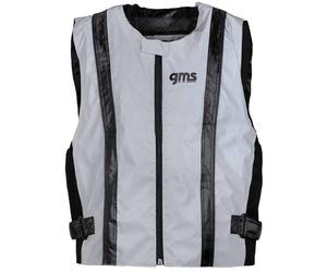 GMS Lux Gilet di avvertimento, grigio, Taglia XL