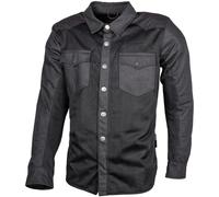 GMS Lynx Mesh Camicia moto, nero, Taglia S