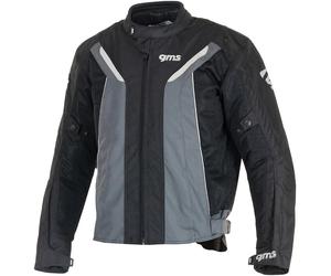 GMS Meshblouson Ventura Giacca tessile moto, nero-grigio, taglia S per maschi