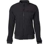 GMS Metropole impermeabile Giacca tessile moto da donna, nero, Taglia 4XL